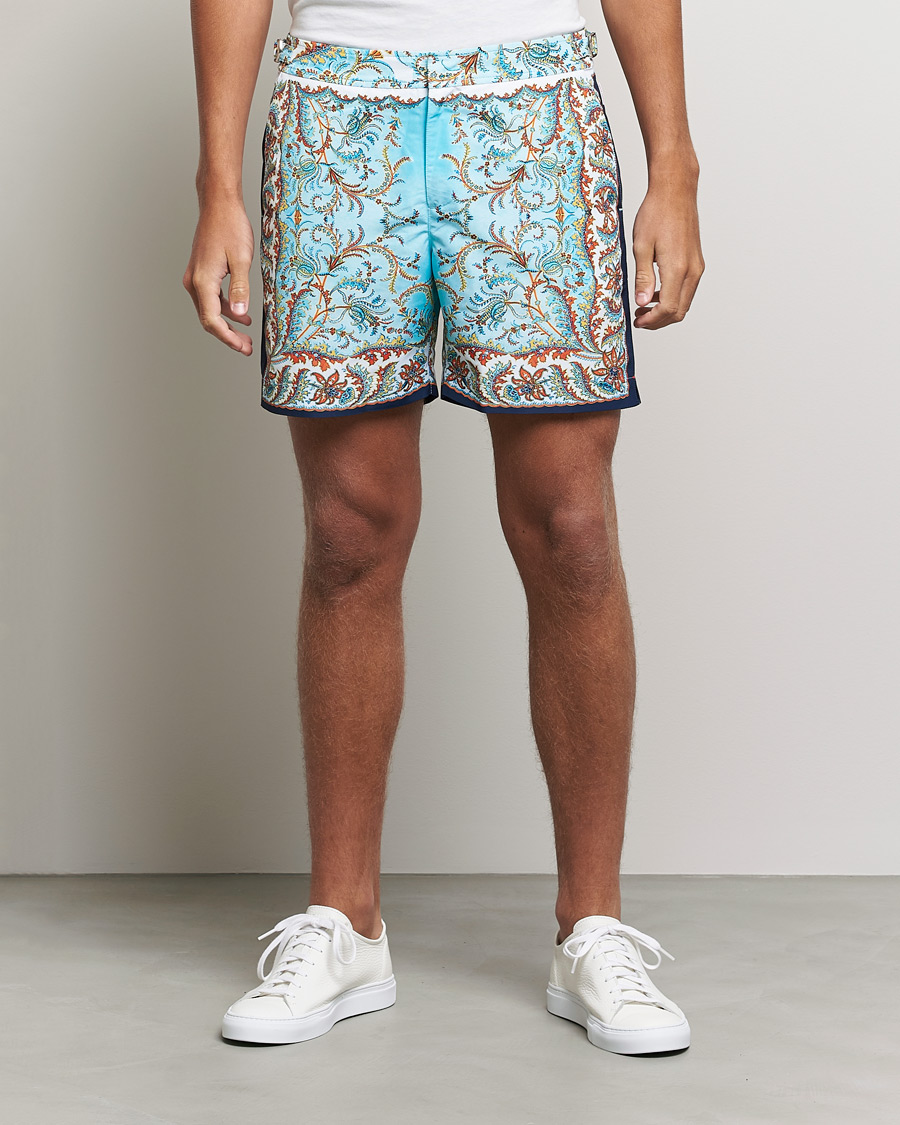 Herre | Badebukser | Orlebar Brown | Bulldog Praire Paisley Swim Shorts Multi