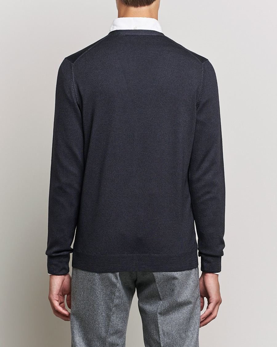 Herre | Trøjer | Gran Sasso | Vintage Merino Fashion Fit Cardigan Black