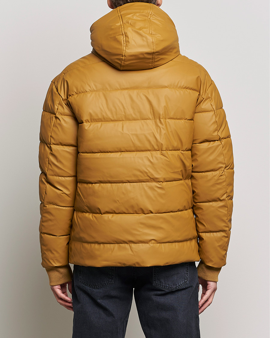 Herre | Jakker | Lyle & Scott | Rubberised Puffer Jacket Anniversary Gold