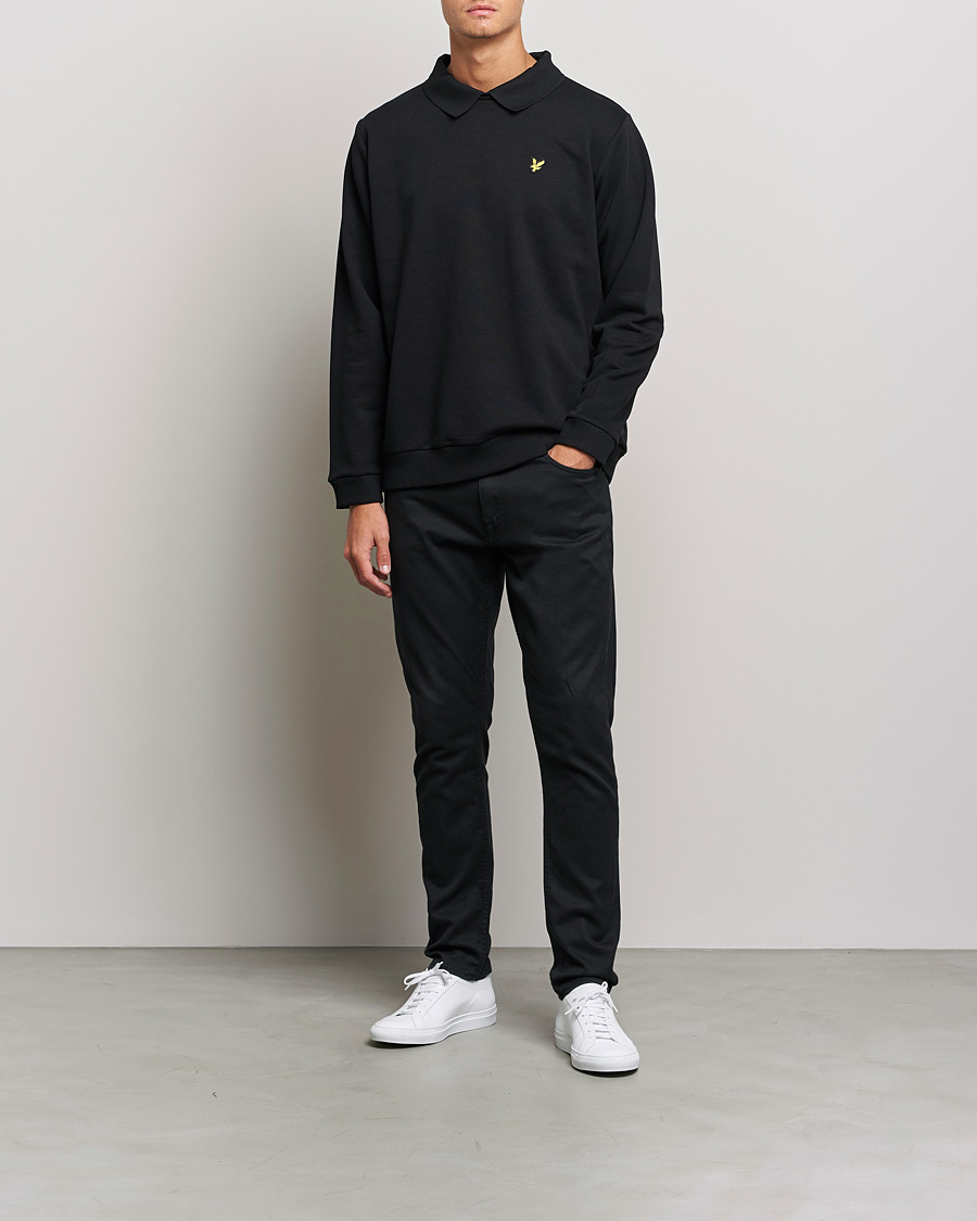 Herre | Trøjer | Lyle & Scott | Collored Crew Neck Black