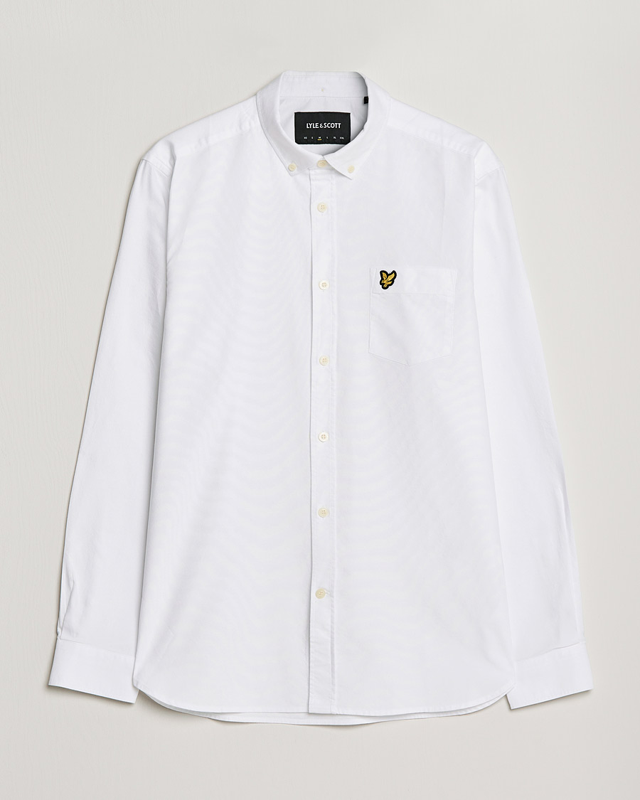 Herre |  | Lyle & Scott | Lightweight Oxford Shirt White