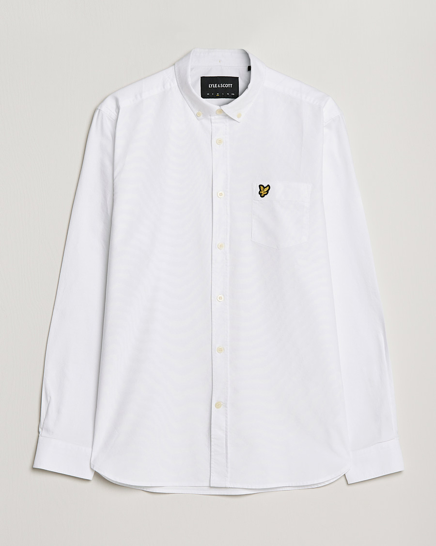 Herr |  | Lyle & Scott | Lightweight Oxford Shirt White