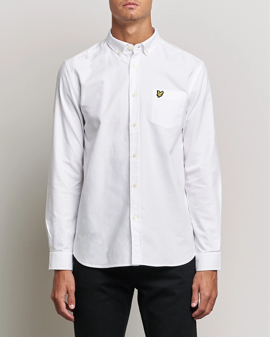 Herre |  | Lyle & Scott | Lightweight Oxford Shirt White
