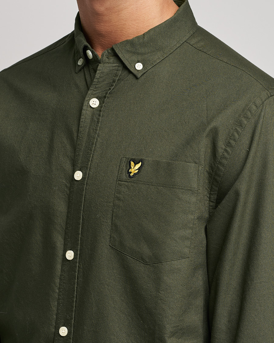Herre | Skjorter | Lyle & Scott | Lightweight Oxford Shirt Olive