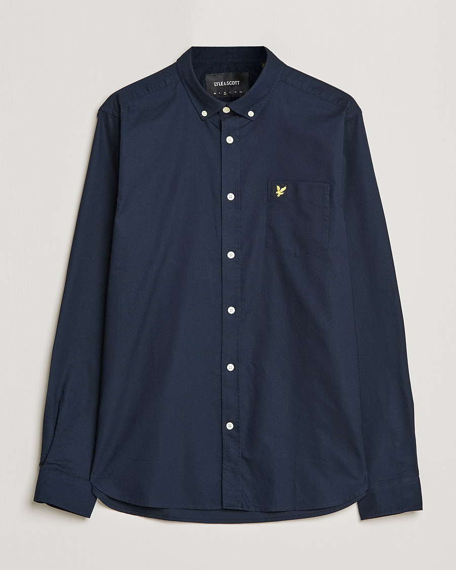 Herre | Skjorter | Lyle & Scott | Lightweight Oxford Shirt Navy