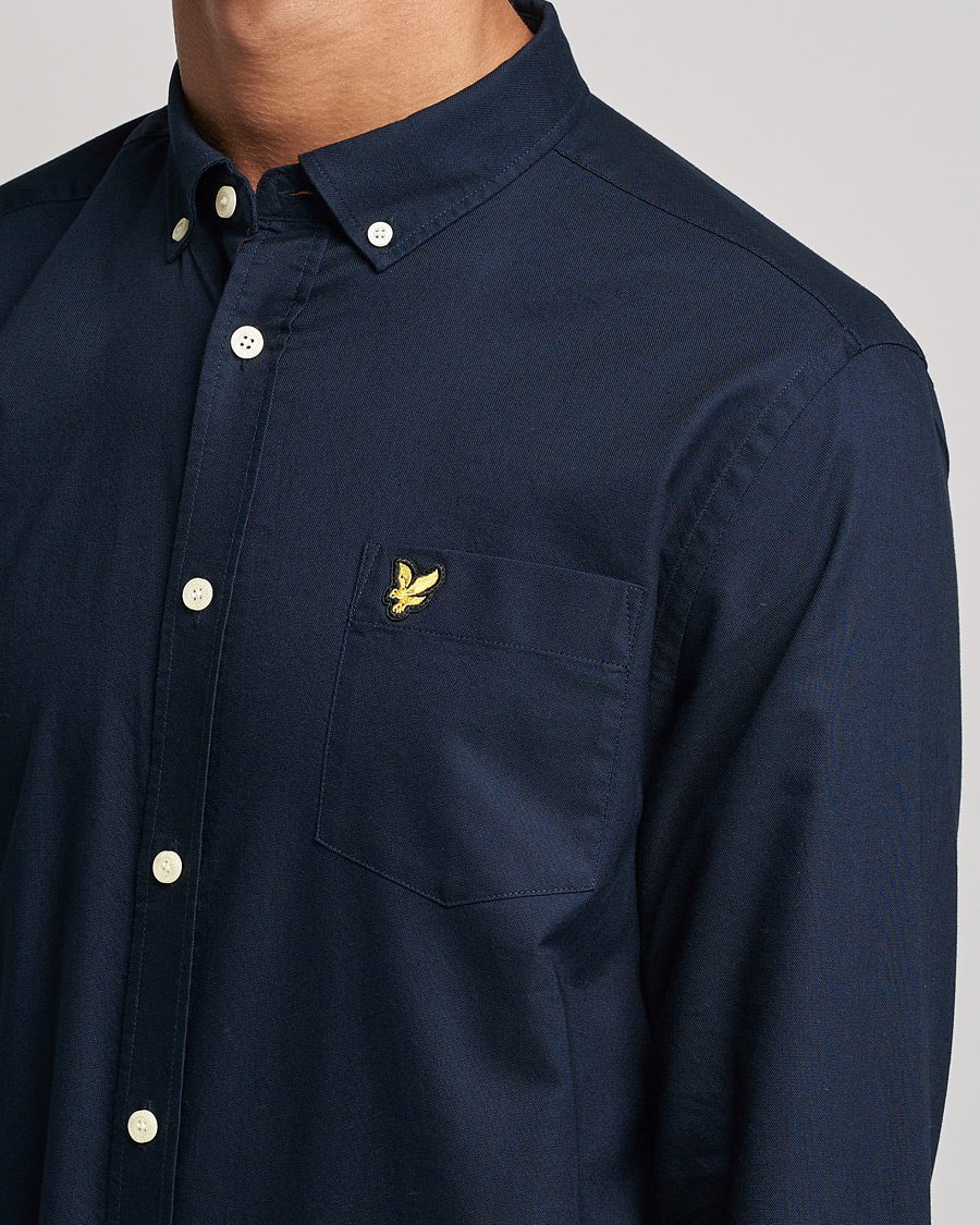 Herre | Skjorter | Lyle & Scott | Lightweight Oxford Shirt Navy