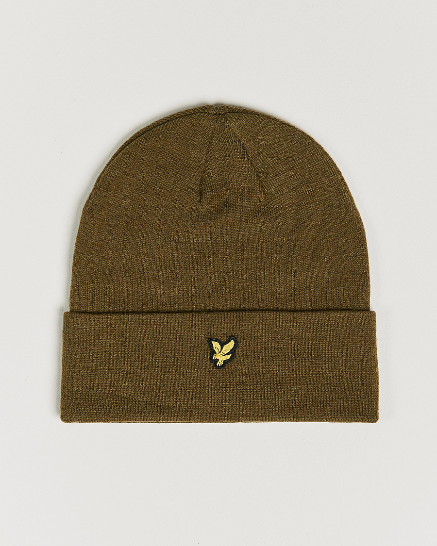 Herre | Lyle & Scott Beanie Olive | Lyle & Scott | Beanie Olive
