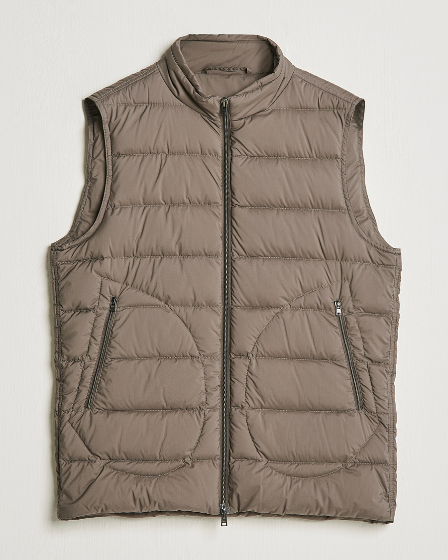 Herre | Jakker | Herno | Nuage Down Vest Taupe