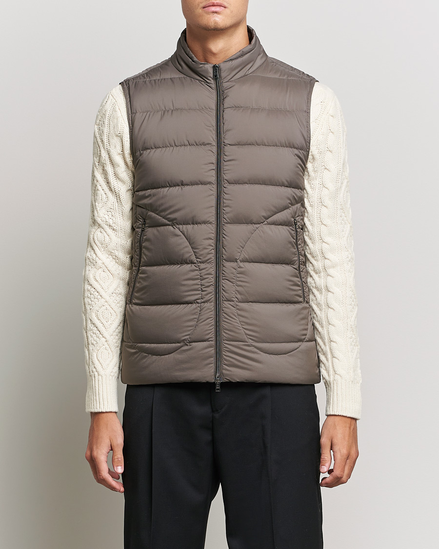 Herre | Jakker | Herno | Nuage Down Vest Taupe
