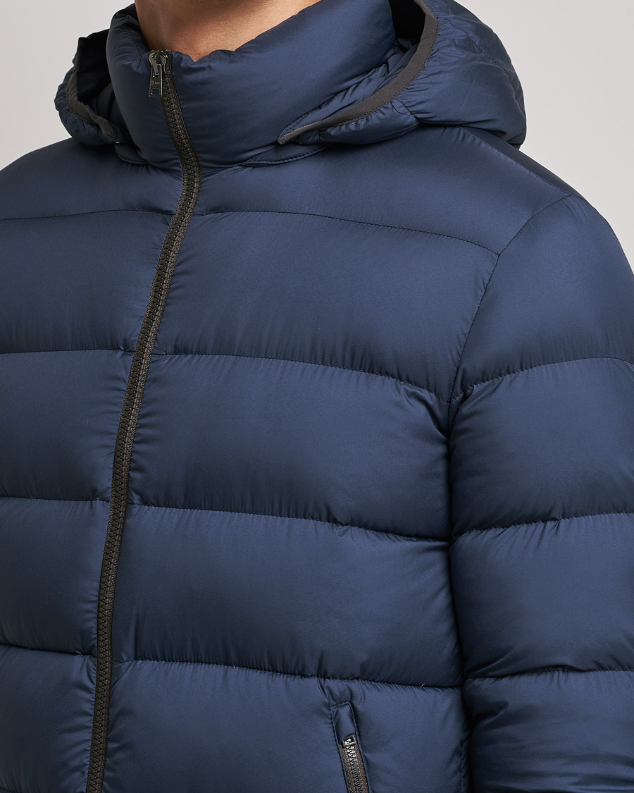 Herre | Jakker | Herno | Matt Nylon Down Jacket Navy