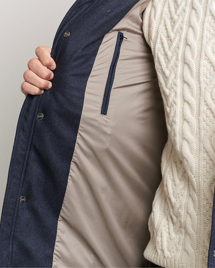 Herre | Jakker | Herno | Cashmere Parka Navy