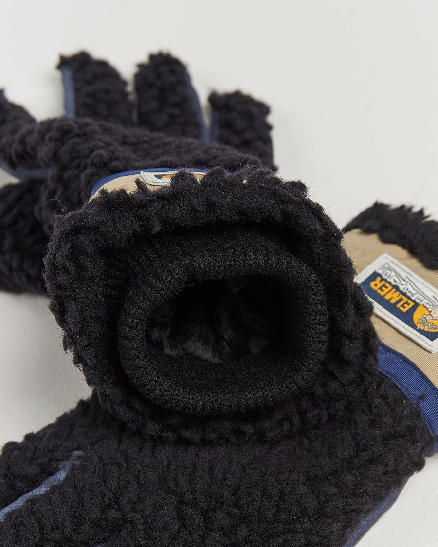 Herre | Elmer by Swany Sota Wool Teddy Gloves Black | Elmer by Swany | Sota Wool Teddy Gloves Black