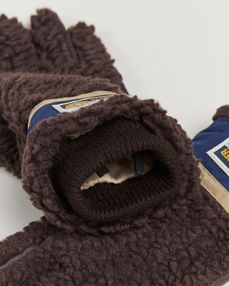Herre | Elmer by Swany Sota Wool Teddy Gloves Brown | Elmer by Swany | Sota Wool Teddy Gloves Brown