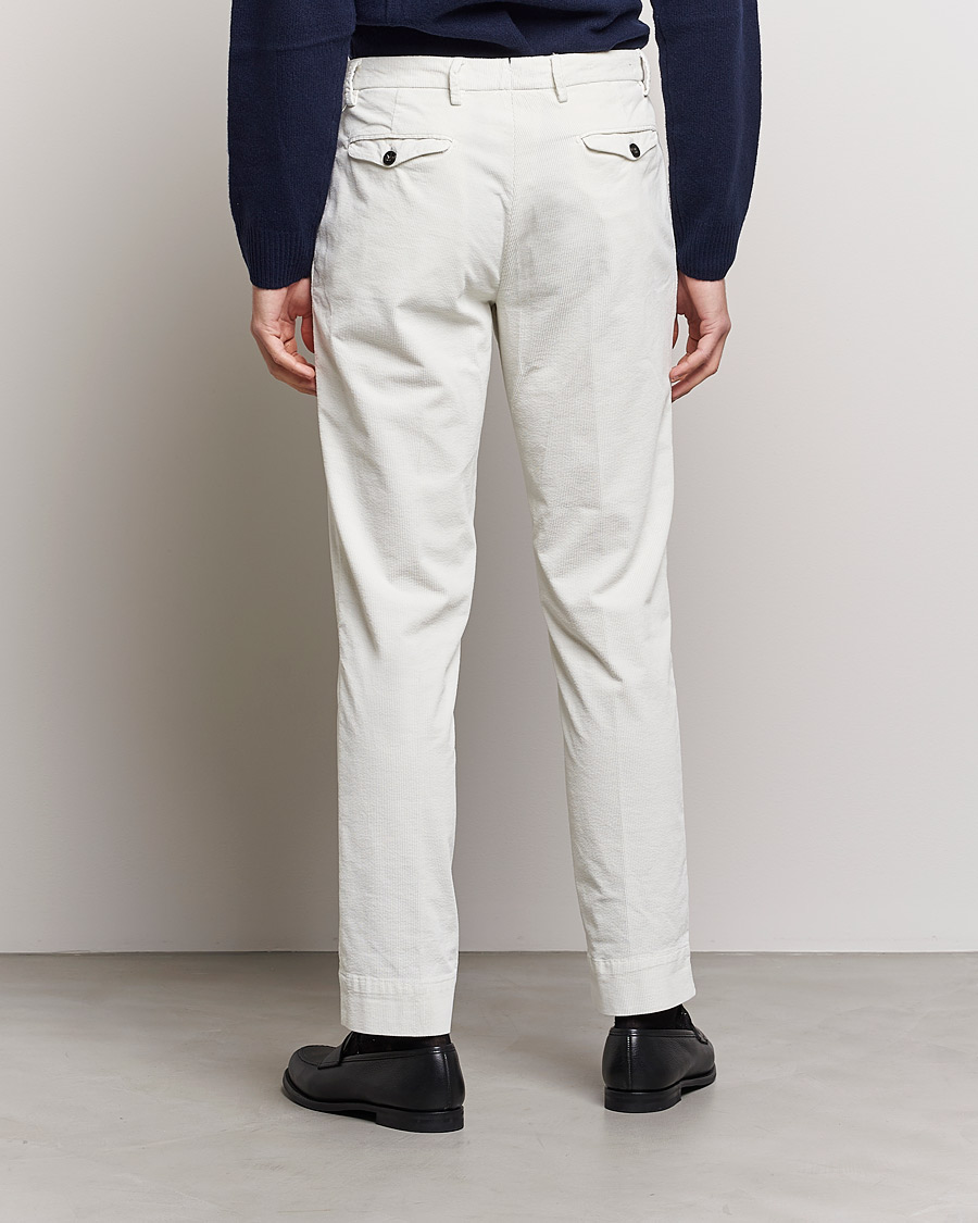 Herre | Bukser | Briglia 1949 | Easy Fit Corduroy Trousers Off White
