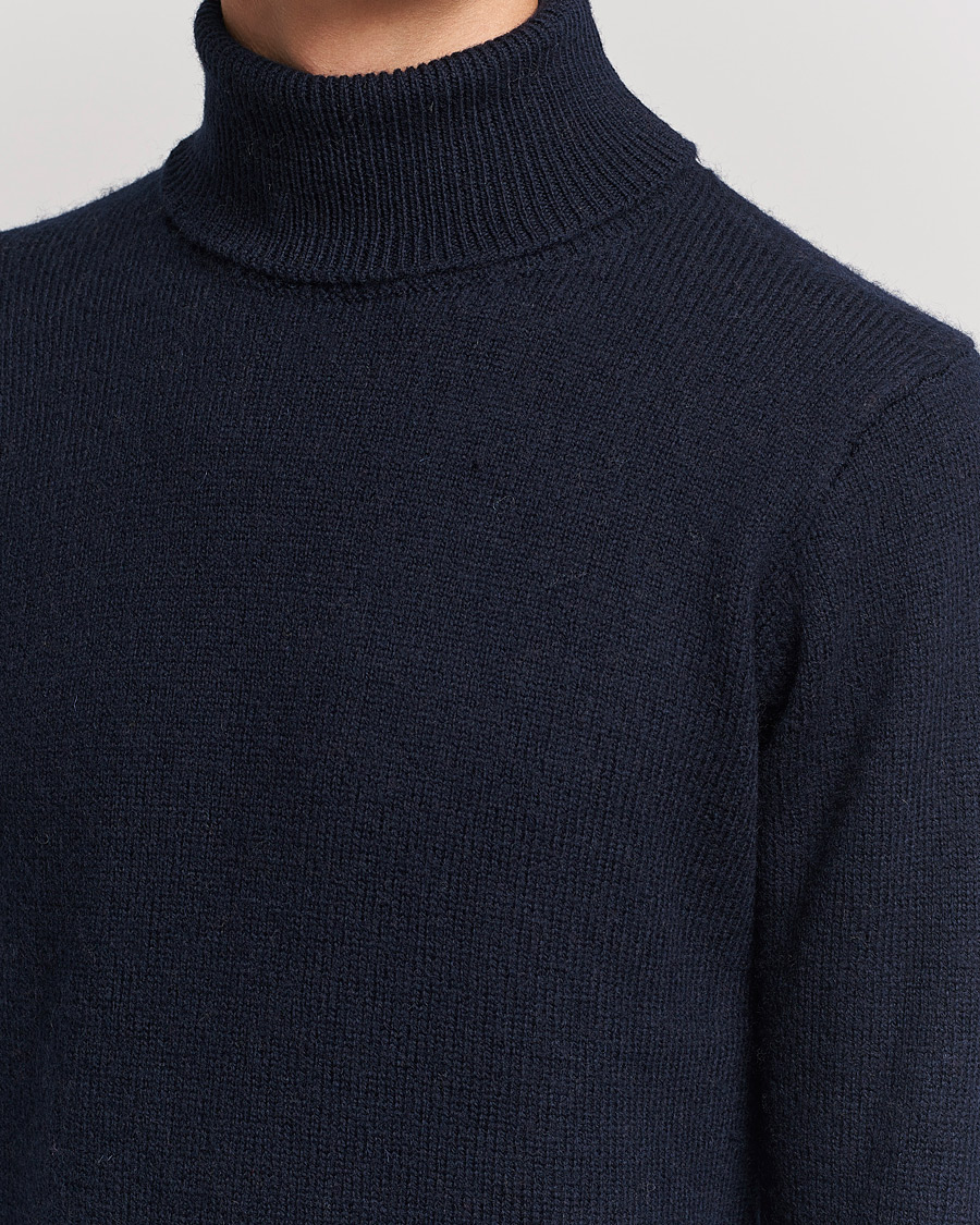 Herre | Trøjer | Peregrine | Maker's Stitch Merino Polo Navy