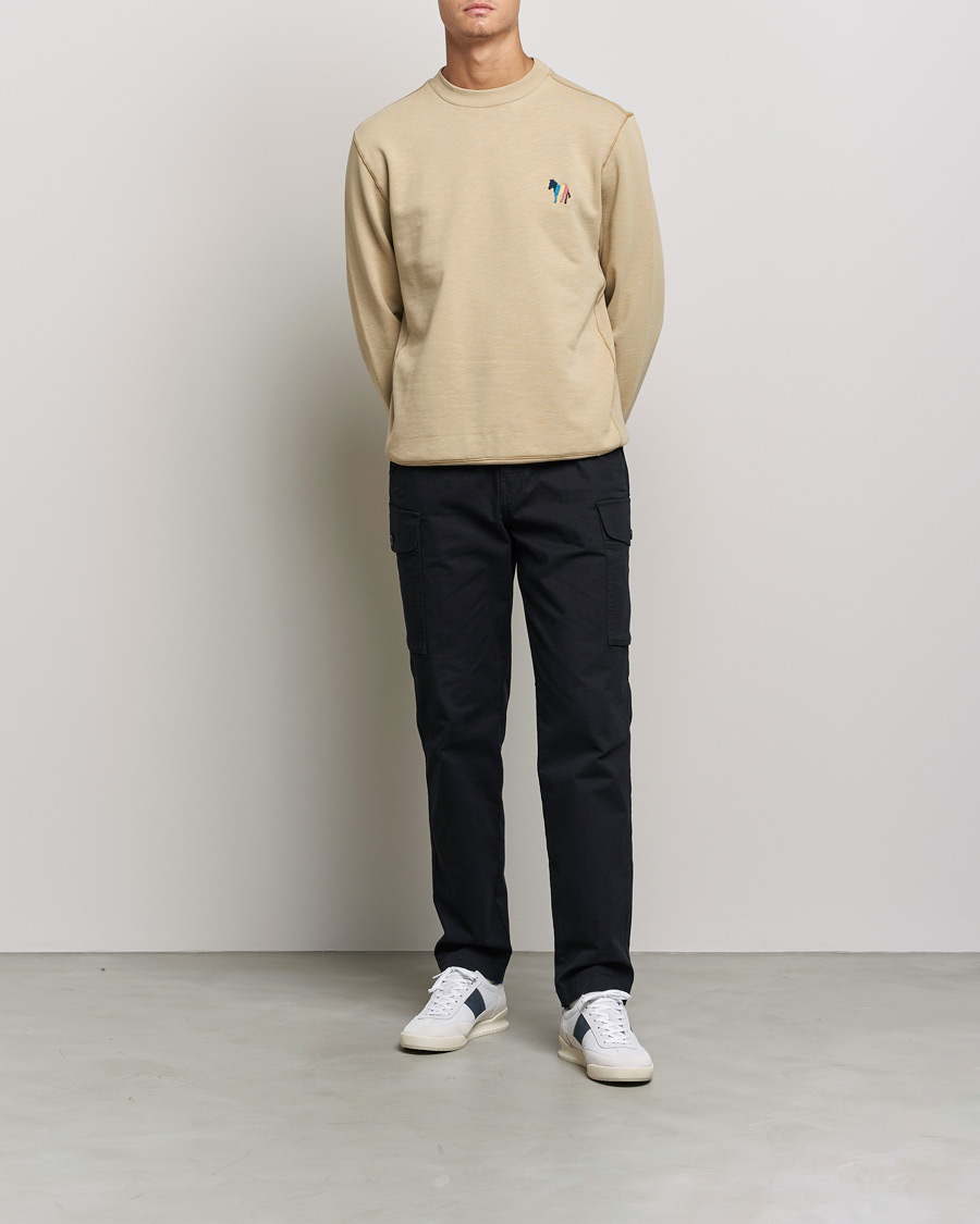 Herre | Trøjer | PS Paul Smith | Organic Cotton Zebra Sweatshirt Browns