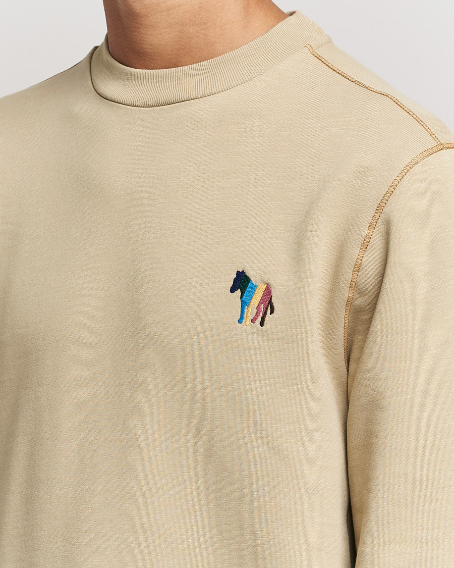 Herre | Trøjer | PS Paul Smith | Organic Cotton Zebra Sweatshirt Browns
