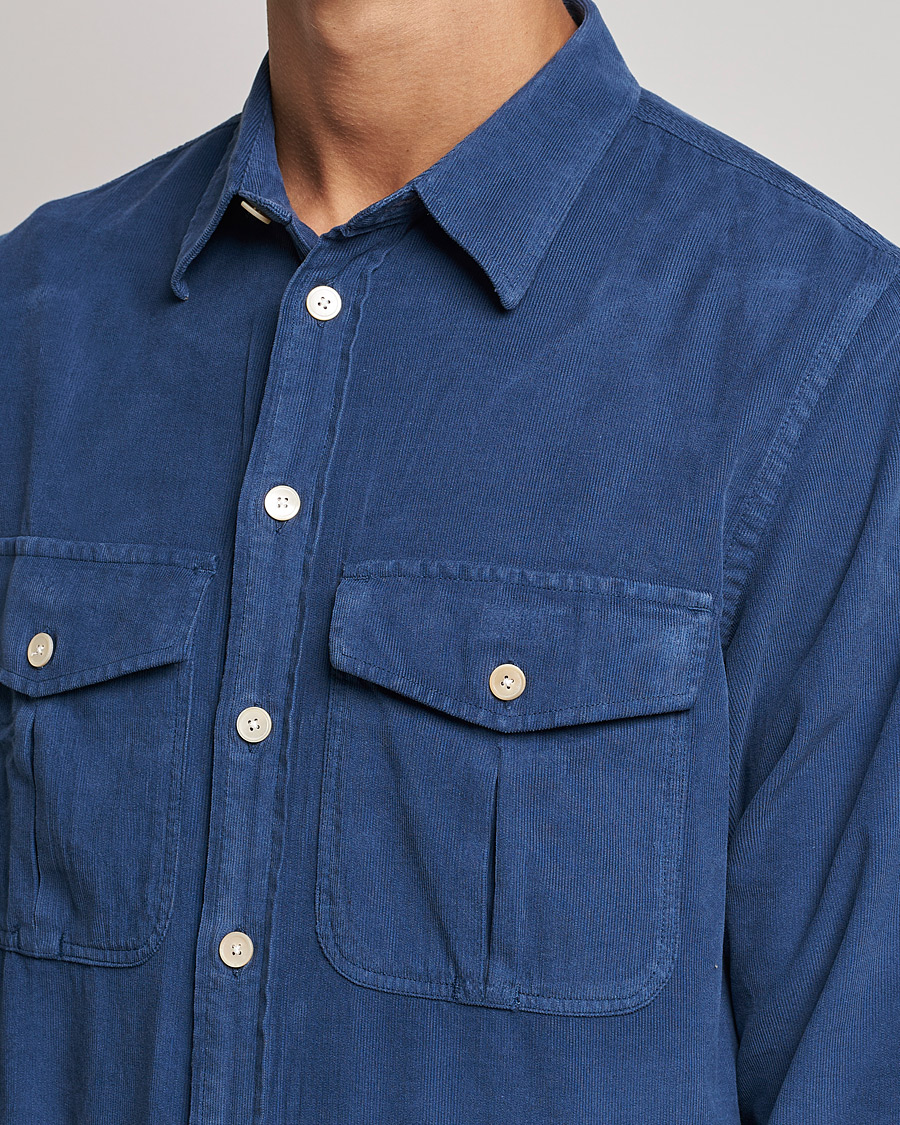 Herre | Skjorter | PS Paul Smith | Casual Fit Cotton Shirt Navy