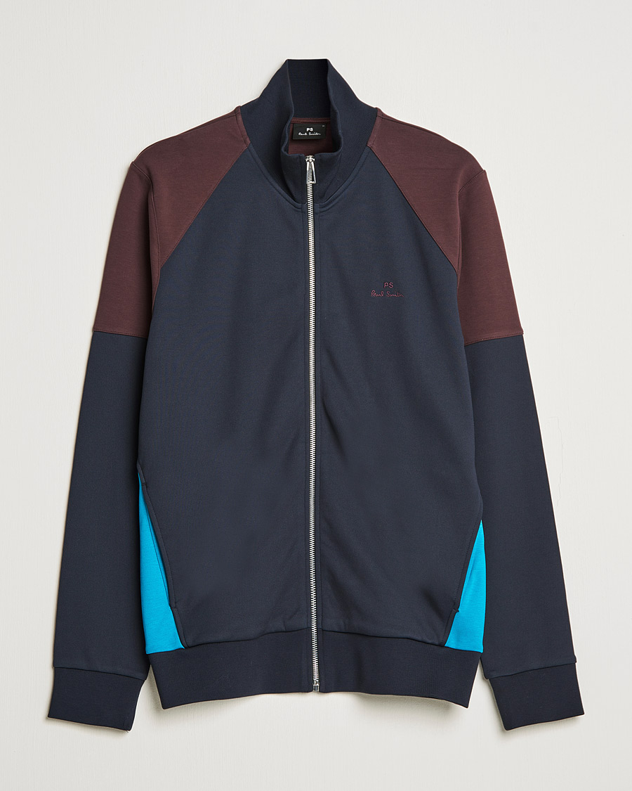 Herre | Trøjer | PS Paul Smith | Full Zip Sweater Navy