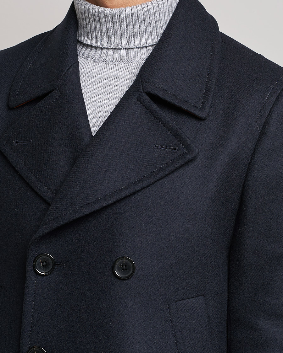 Herre | Jakker | PS Paul Smith | Wool Peacoat Navy