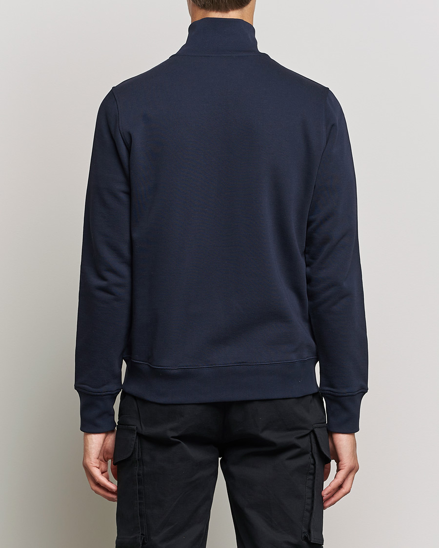 Herre | Trøjer | PS Paul Smith | Organic Cotton Zebra Full Zip Sweater Navy