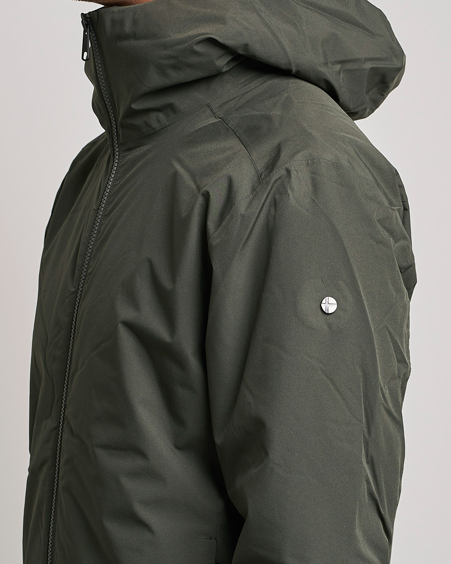 Herre | Jakker | Scandinavian Edition | Nimbus Padded Hood Jacket Dark Olive