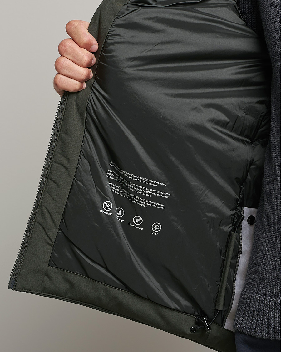 Herre | Jakker | Scandinavian Edition | Nimbus Padded Hood Jacket Dark Olive