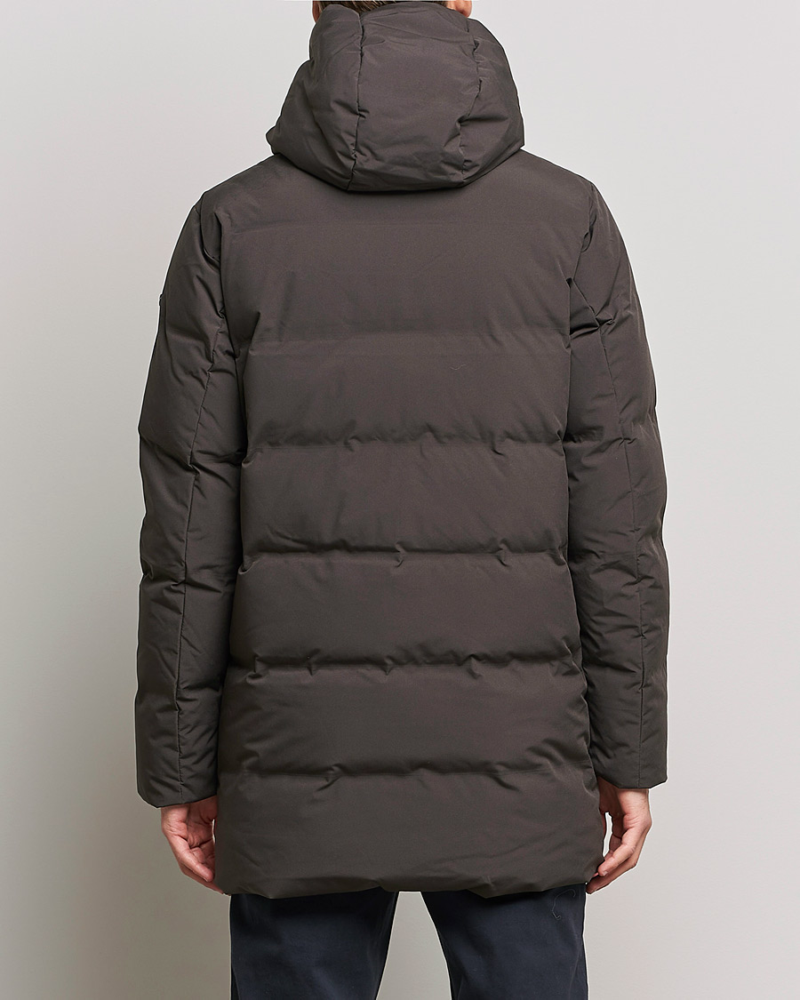 Herre | Jakker | Scandinavian Edition | Radian Hooded Down Parka Dark Brown