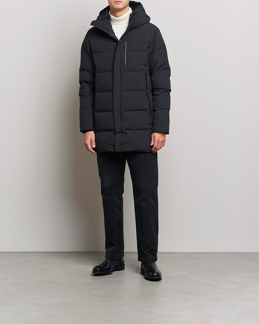 Herre | Jakker | Scandinavian Edition | Radian Hooded Down Parka Onyx