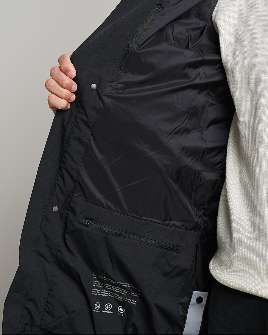 Herre | Jakker | Scandinavian Edition | Radian Hooded Down Parka Onyx