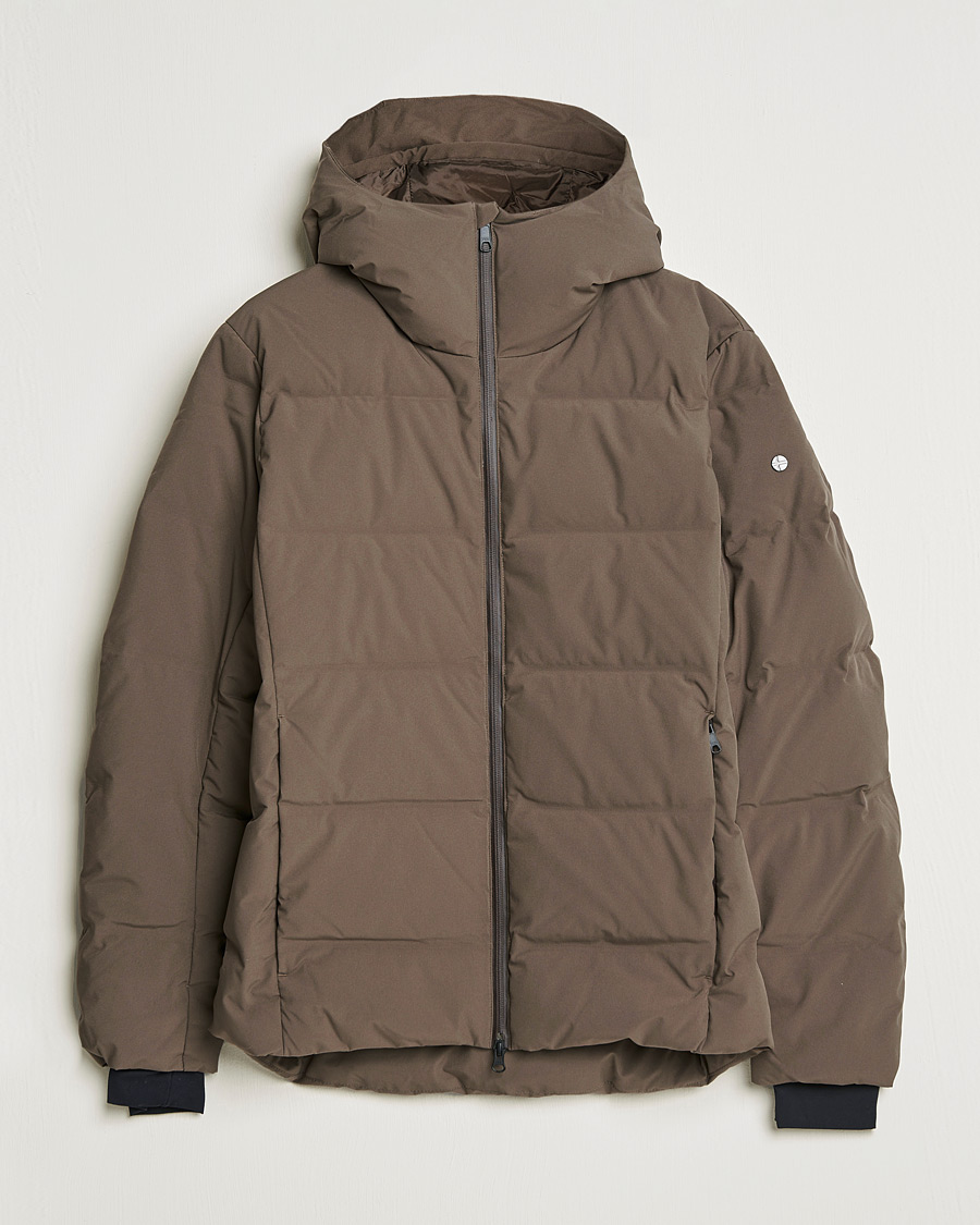 Herre | Jakker | Scandinavian Edition | Torrent Hooded Puffer Jacket Major Brown