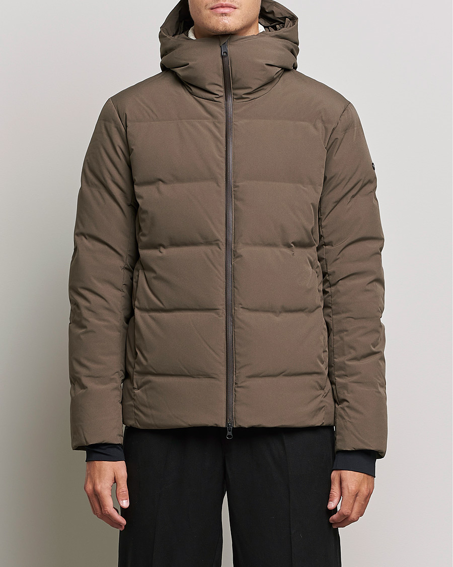 Herre | Jakker | Scandinavian Edition | Torrent Hooded Puffer Jacket Major Brown
