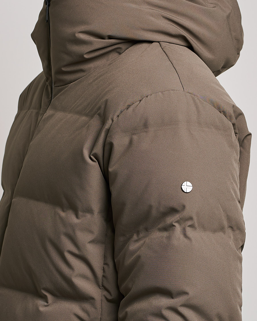 Herre | Jakker | Scandinavian Edition | Torrent Hooded Puffer Jacket Major Brown