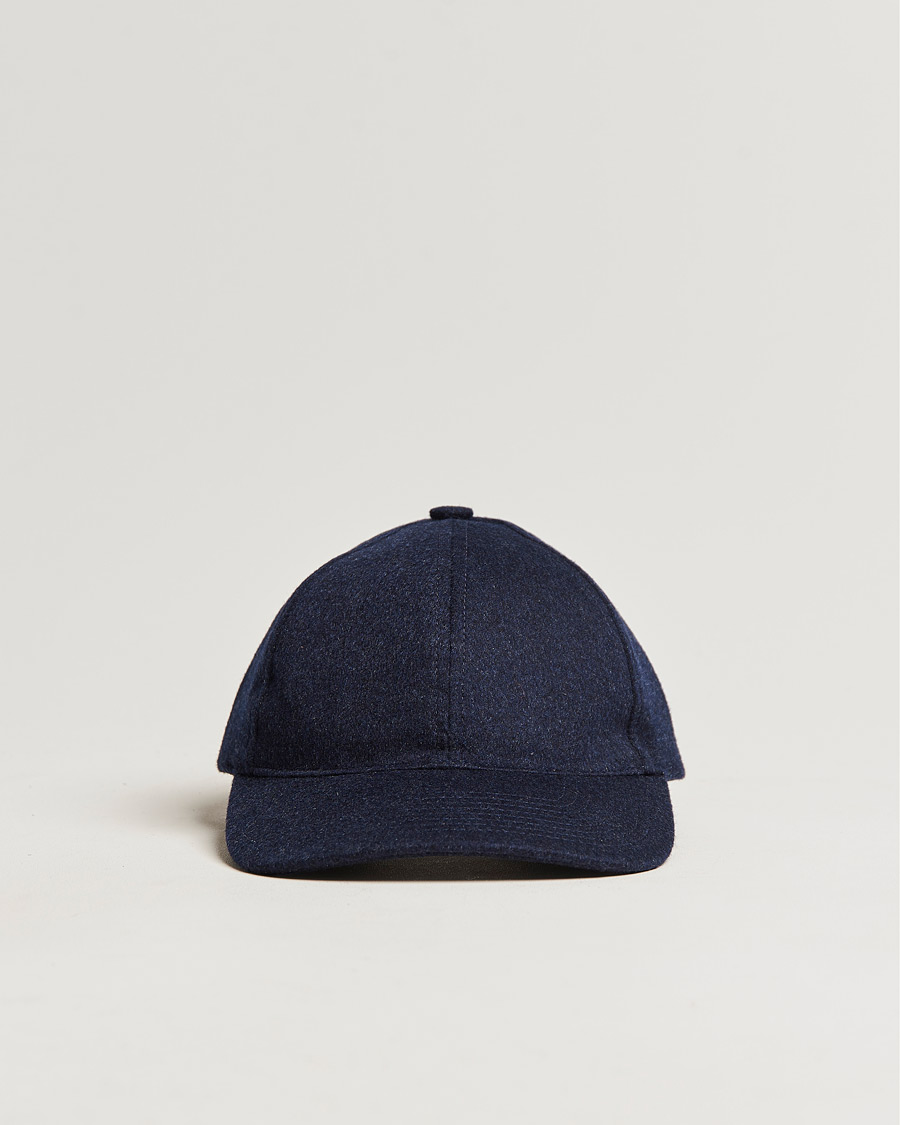 Herre | Afdelinger | Varsity Headwear | Cashmere Soft Front Baseball Cap Royal Blue