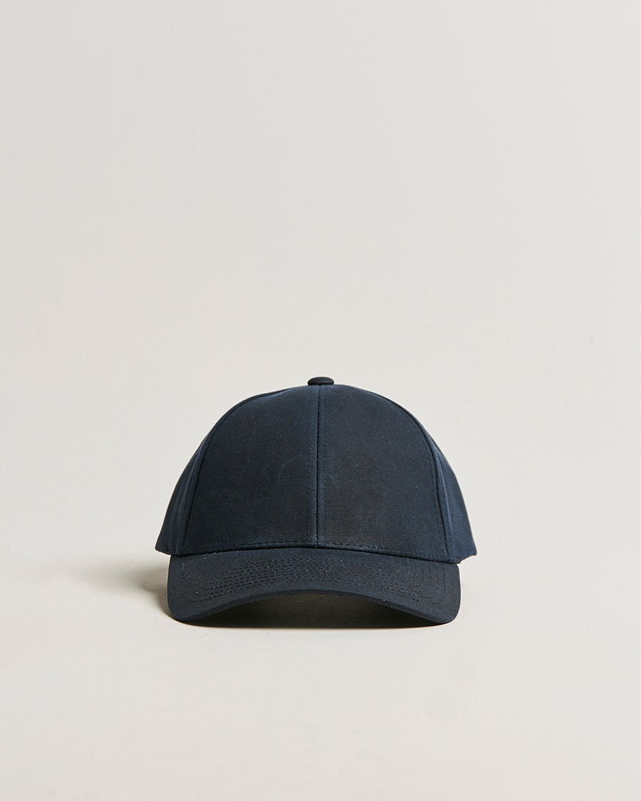 Herre | Varsity Headwear Oilskin Baseball Cap Navy | Varsity Headwear | Oilskin Baseball Cap Navy