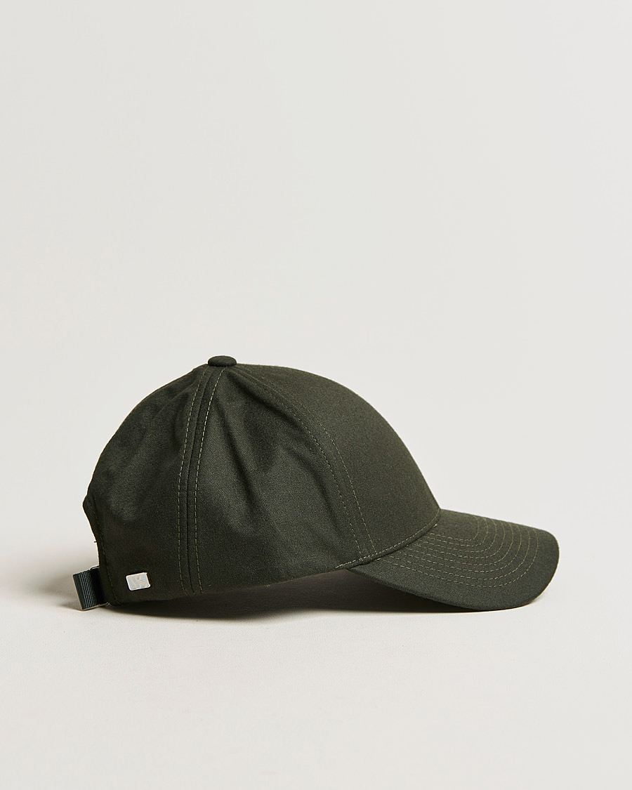 Herre | Varsity Headwear Wool Tech Baseball Cap Green | Varsity Headwear | Wool Tech Baseball Cap Green