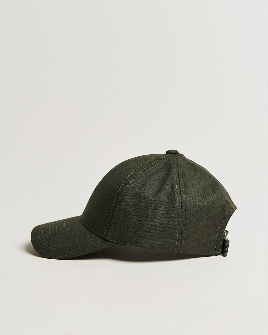 Herre | Varsity Headwear Wool Tech Baseball Cap Green | Varsity Headwear | Wool Tech Baseball Cap Green