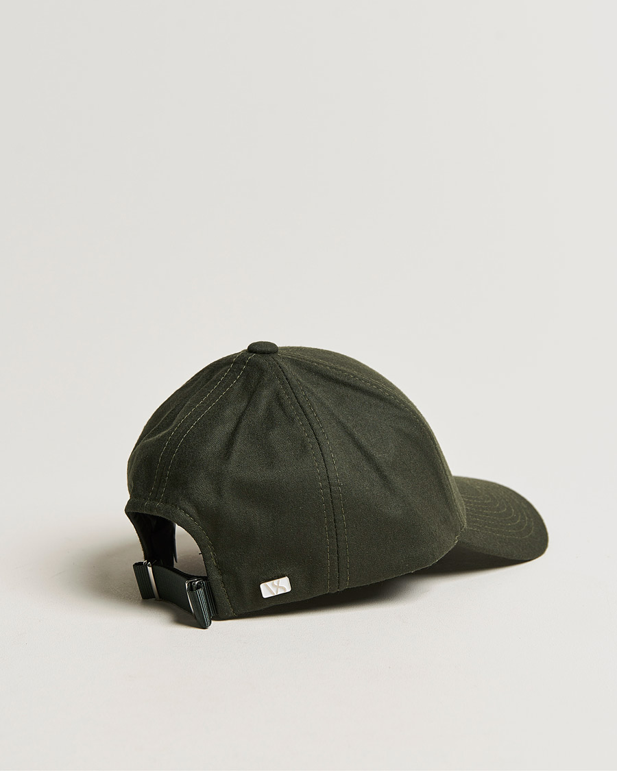 Herre | Varsity Headwear Wool Tech Baseball Cap Green | Varsity Headwear | Wool Tech Baseball Cap Green