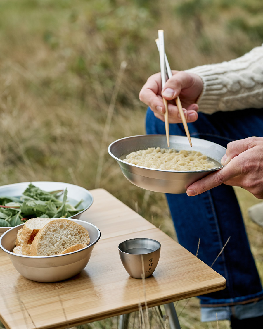 Herre | Livsstil | Snow Peak | Tableware Family Set Stainless Steel