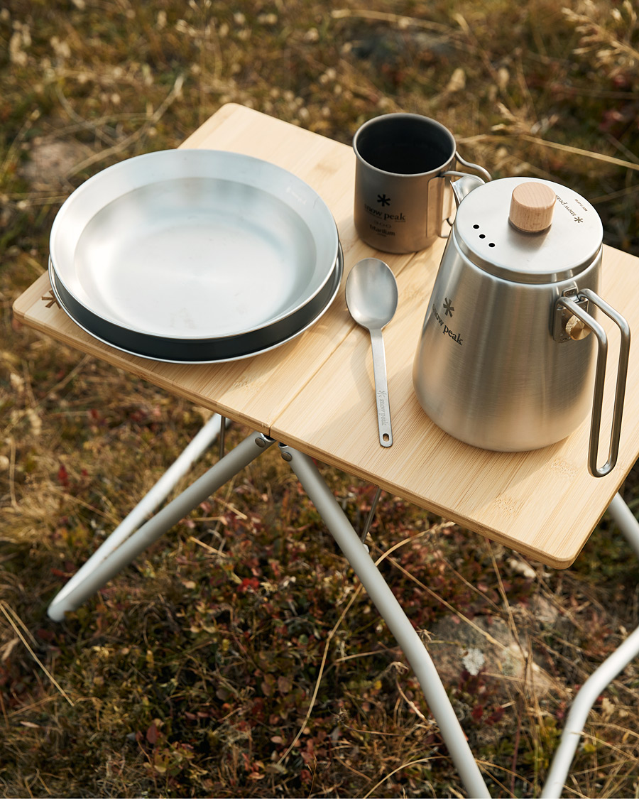 Herre | Outdoor living | Snow Peak | Tableware Family Set Stainless Steel