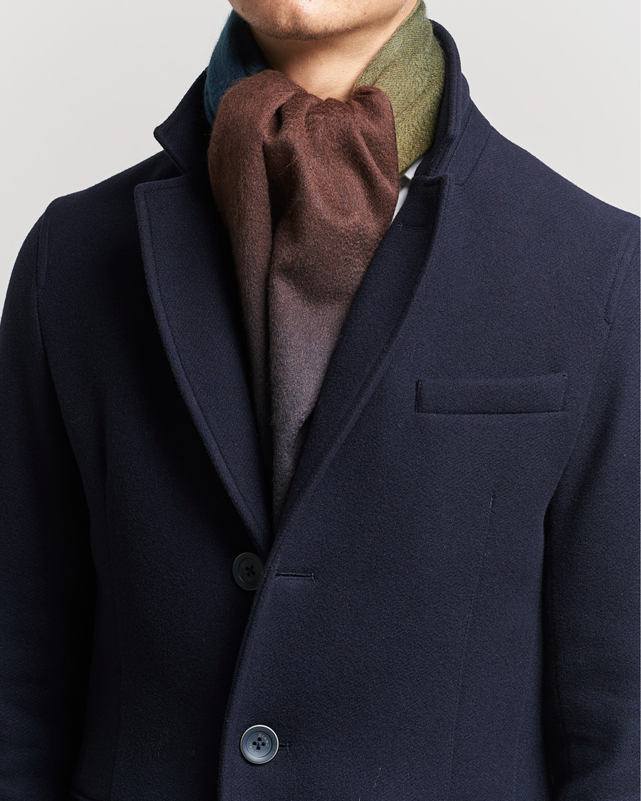 Herre | Begg & Co Nuance Ombre Cashmere Scarf Vermeer | Begg & Co | Nuance Ombre Cashmere Scarf Vermeer