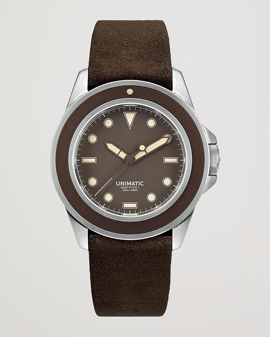 Herre | UNIMATIC Modello Uno Divers Watch Mocha Brown | UNIMATIC | Modello Uno Divers Watch Mocha Brown