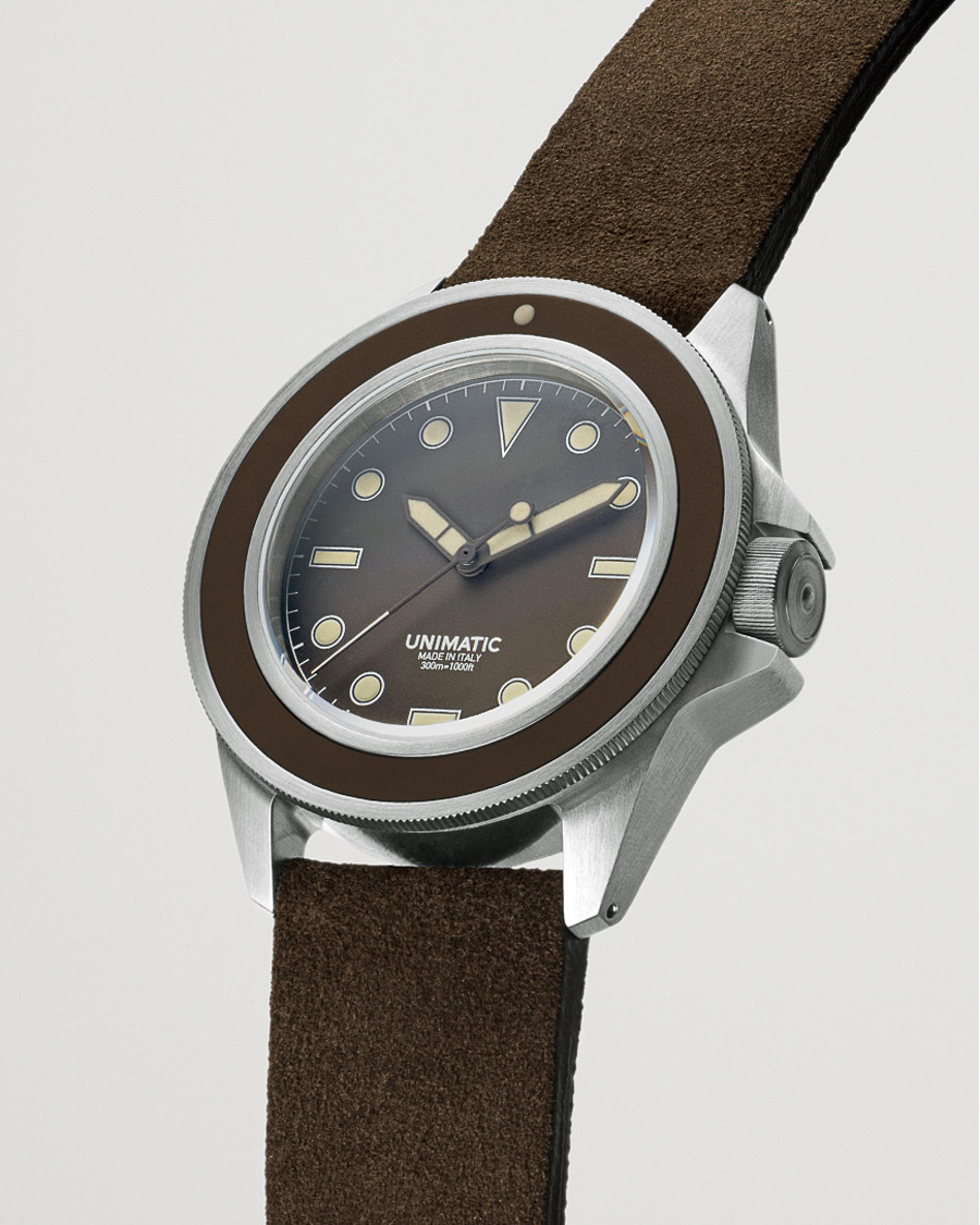 Herre | UNIMATIC Modello Uno Divers Watch Mocha Brown | UNIMATIC | Modello Uno Divers Watch Mocha Brown