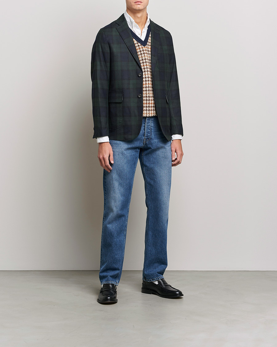 Herre | Blazere & jakker | BEAMS PLUS | Flannel Blazer Blackwatch