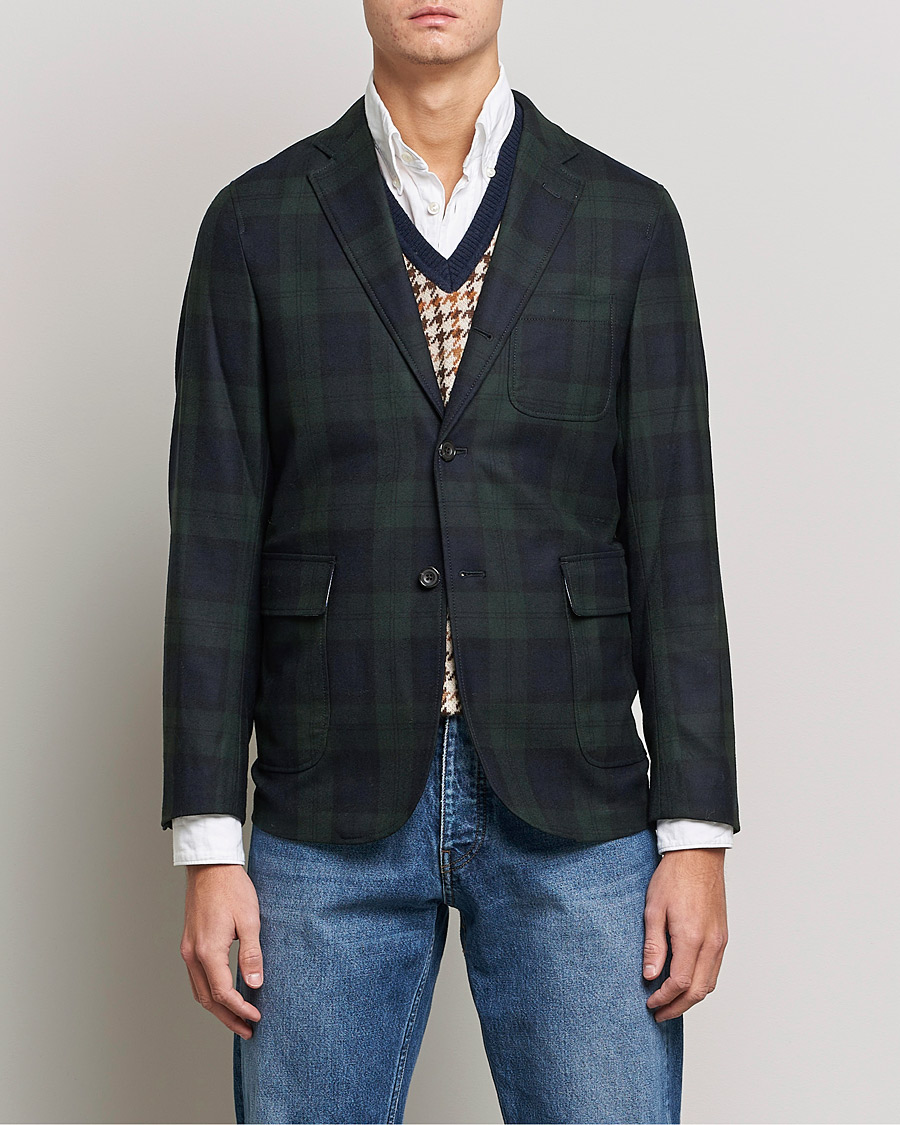 Herre | Blazere & jakker | BEAMS PLUS | Flannel Blazer Blackwatch