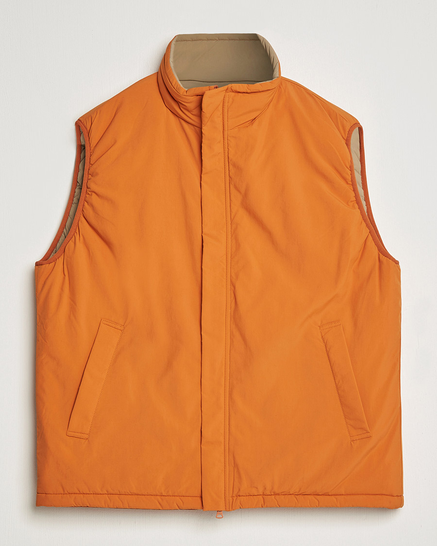 Herre | Jakker | BEAMS PLUS | MIL Puffer Vest Orange