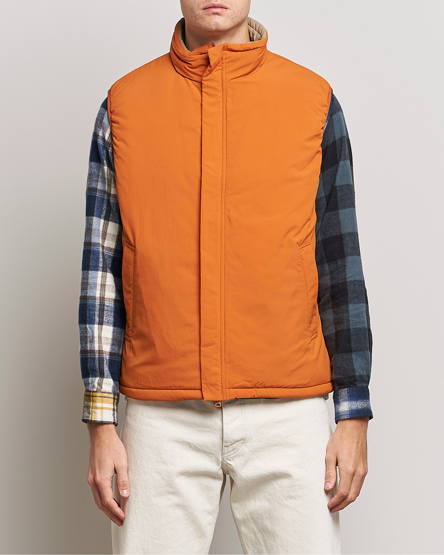 Herre | BEAMS PLUS | BEAMS PLUS | MIL Puffer Vest Orange