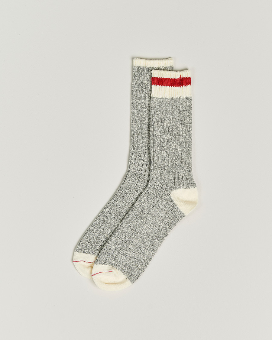 Herre | Undertøj | BEAMS PLUS | BEAMS PLUSRag SocksGrey/Red