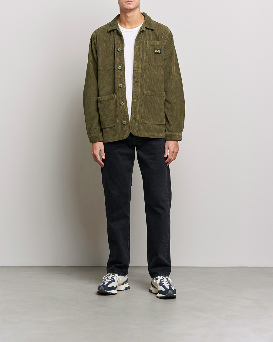 Herre | Jakker | Stan Ray | Painters Cord Shirt Jacket Olive