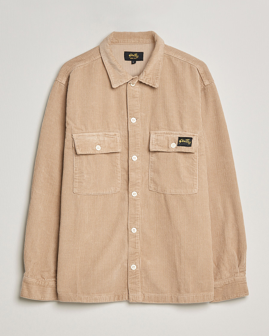Herre | Skjorter | Stan Ray | CPO Cord Overshirt Khaki